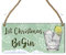 Let Christmas BeGin - Funny Holiday Wooden Plaque - Festive Gin Lover Gift - Christmas Decor - Humorous Party Decor - Spread Laughter and Cheer this Holiday Season with a Fun Gin-Themed Sign