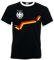 NIMAMA Herren T-Shirt Deutschland Retro Trikot Fußball - Schwarz L