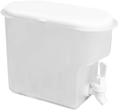 Distributeur d'eau pour réfrigérateur avec Robinet, récipient d'eau avec Robinet, Pot à Boisson avec Robinet, Grande Carafe à Eau, Distributeur de Boissons, pour jus, Soda, café, thé, Lait