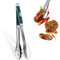 ZoneYan Pince à Barbecue, Pince Cuisine Professionnel, Pince Cuisine Inox, Aide de Cuisine Multifonctionnelle pour Griller, Griller du Poisson, Frire Des Steaks, Pinces Alimentaires et Plus Encore (A)