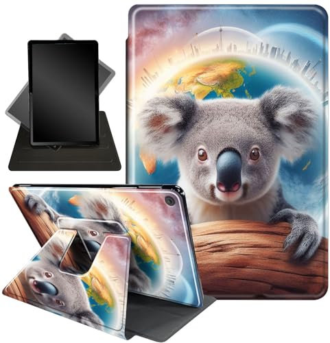for Kindle Fire 7 case 2019 2017 Release 9th 7th Generation,360 Degree Rotating Stand Smart Protective Cover Case for Amazon fire 7 Tablet 9th/7th Generation,Cute Koala