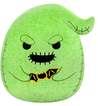 Squishmallows Original 8-Inch Disney Oogie Boogie Holding Bat – Official Jazwares Plush (Little)