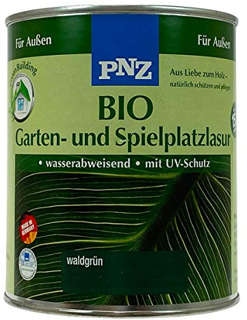 PNZ Bio Garten- & Spielplatz-Lasur (waldgrün, 0,75 L)