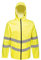 Regatta TRW497 20050 professionelle Warnschutzjacke, wasserfest und winddicht, verstaubar, Gelb, Größe S