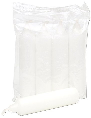 4 Packungen je 4 Adventskerzen, Weiss, Ø 23 mm Länge 105 mm Inkl. 1 gratis Vorratsdose dazu.