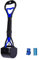 JINGUWU Cuillère pour Animaux domestiques avec Manche de 45 cm de Long pour ramasser Les déjections de Chat, Chien et de Petits Animaux