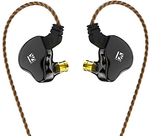 Kbear KS2 IEM 1BA 1DD - Auriculares estéreo in-Ear (Hi-Fi, cancelación de Ruido, con Cable Desmontable)…