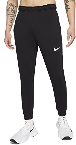 Nike CZ6379-010 M NK DF PNT Taper FL Pants Mens Black/(White) 2XL-T