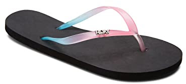 Roxy Sandali infradito donna, Blu/rosa., 41 EU