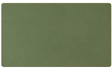 Rhodia 194274C - Schreibunterlage Rhodiarama 80x40 cm, flexibel, aus Kunstleder, ideal für Home Office, 1 Stück, Salbei