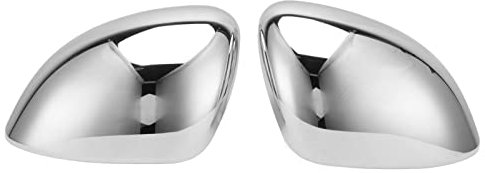 Copertura Specchietto Retrovisore Lucido per 500X 2014-2019, 2PCS Adesivo di Ricambio