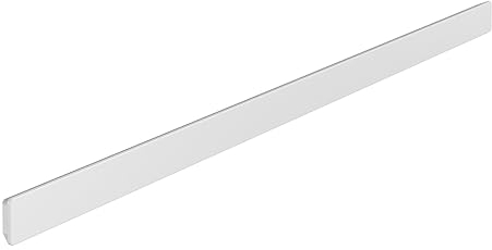 hansgrohe WallStoris - barra mural 70 cm sirve de base para los accesorios WallStoris, organizador baño, accesorios baño, sin taladro, blanco mate, 27904700
