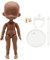 niannyyhouse DOD 13cm Doll Action Figures Body Suitable for 1/12 BJD Dolls Head Dress Up (Coffee-Standard Package B)