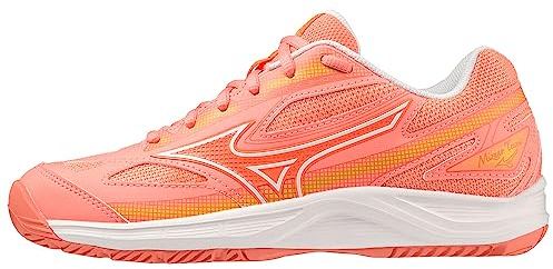 Mizuno Damen Break Shot 4 AC Tennis, Cndycoral Wht Fusioncorl, 41 EU