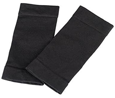 Lin’s Liliana Ellenbogenbandage x2, Tennisarm Bandage Damen Herren, Ellbogen Schutz mit Kompression für Sport, Golferarm und Tennisarm (schwarz)