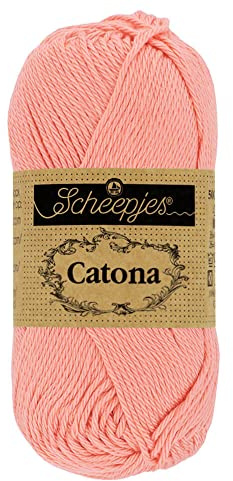 Scheepjes - Scheepjes Catona 264 Light Coral Yarn - 20x25g