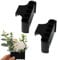 SAVITA 2pcs Aquarium Plant Hangers, Hanging Aquarium Plant Holder Reliable Long-Lasting Plant Holder for Aquarium Living Fish Tanks Aquarium Planting Aquascape Decorations (Black)