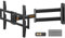 Perlegear Supporto TV Parete con Braccio Extra Lungo 822mm per Schermi piatti/curvi da 32-75 Pollici fino a 45 kg, Staffa TV Girevole Inclinabile Orientabile, Max VESA 600 x 400mm