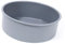 WATAWATA 6 Inch Silicone Cake Tins Cake Moulds Reusable Baking Cases Muffin Molds Cups Trays for Air Fryer of Muffins Puddings Bread (Grey, 6 inch)