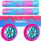 Fantic26 Stunt-Scooter Trick Roller Ersatzteile Bundle I Core Pro Refresher Griffe mit Barends I F26 Spy7 110mm Aben11 Rollen I Griptape Slime Pink/Türkis)