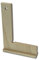 BUNBAN Präzisions-Holzwinkel aus Buche Multiplex 100x70mm – Leichter Anschlag- und Gehrungswinkel für exaktes Arbeiten und Zeichnen (Anschlagwinkel 90°)