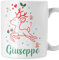 Tazza Natale divertente PERSONALIZZABILE con nome Renna Mug 11 oz Idea regalo