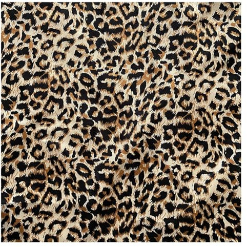 Wisafory Leoparden Stoff Meterware Patchwork Stoffe Paket Leopardenmuster Dekostoff Nähstoffe Polsterstoff Kleiderstoff Stoffbündel Quiltstoffe für DIY Handwerk Nähen Deko 100 * 150cm 1#