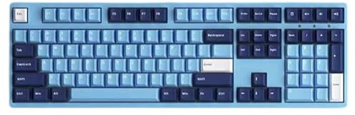 Akko Wired Mechanical Gaming Keyboard 3108DS V2, USB Type-C Connection, Double shot PBT Keycaps, N Key Rollover Support (Mirror Of The Sky(Cream Yellow Switch))