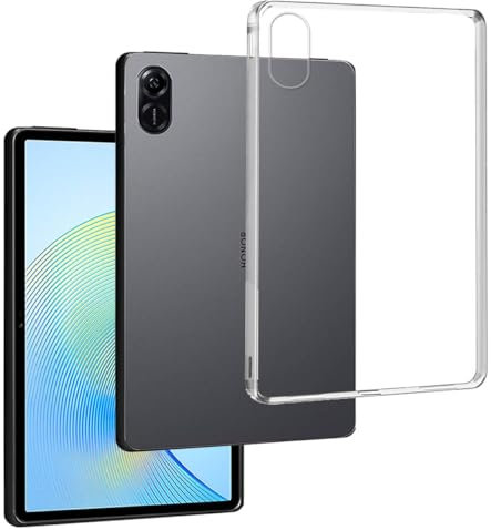 REY Funda Carcasa Gel Transparente para Honor Pad X8 Pro 11,5 - Honor Pad X9 11,5, Ultra Fina 0,33mm, Silicona TPU de Alta Resistencia y Flexibilidad