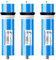 Aevmsor Umkehrosmose-Membranelement, RO-Membran-Umkehrosmose Wasserfilter 50/75/100/200/300/400/600 GPD Austausch Osmose-Wasser, Universell Kompatibel Umkehrosmose RO Membran Ersatz-3Pcs