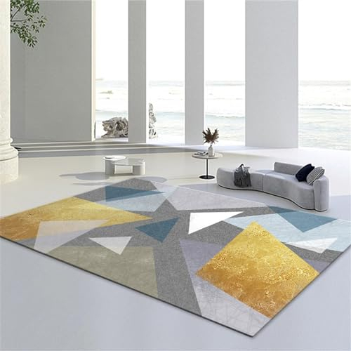 Xiaosua Orient Teppich Gelb Outdoor Teppich 40X60CM Teppich Jungen 1Ft 3.7''X1Ft 11.6''