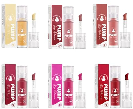 Aufpolsterndes Lippenöl, Aufpolsternder Lipgloss, Feuchtigkeitsspendendes Lippenglanzöl, Feuchtigkeitsspendender Lipgloss, Lip Plumper Gloss, Transparenter Lippenstift Für Hochglanz