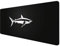 Mauspad XXL, 900x400mm Gaming Mauspad Schwarz, XXL Mousepad Groß mit Rutschfeste Gummibasis, Mauspad Hai Wasserdicht & rutschfest, Großer Erweiterter Schreibtischunterlage für Home Office Dekor O-8