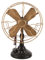 Cabilock modelo de ventilador retro ventilador de escritorio silla de juego ventilador de mesa vintage telefono antiguo adorno vintage en forma de abanico decoración retro creativa planchar