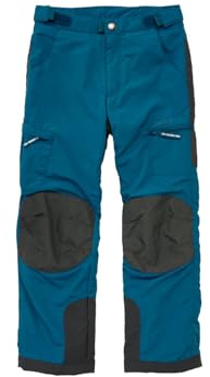 JAKO-O Kinder 2in1 Robusthose gefütterte Trekkinghose mit Kniebesatz | Wärmend, gefüttert & wasserabweisend. Herausnehmbare Innenhose, verstellbarer Bund & robuste Kniebesätze für Outdoor.