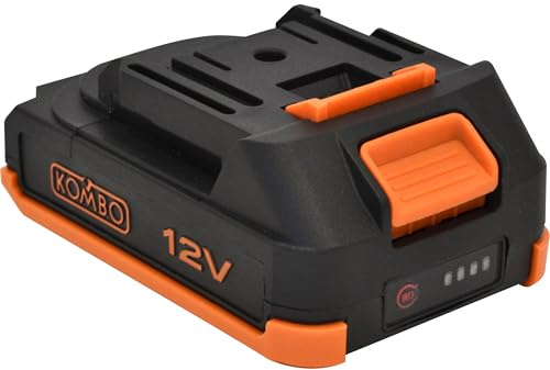 KOMBO SMART - Batteria 12V - 2000 mAh - Batteria al Litio Compatibile con Tutti i Prodotti KOMBO SMART