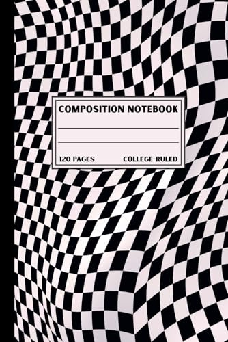 Retro Notebook – Aesthetic Y2K Composition Journal (6×9, College Ruled, 120 Pages, White Paper): • Writing Notebook for School, Journaling, Creative Notes & Daily Productivity
