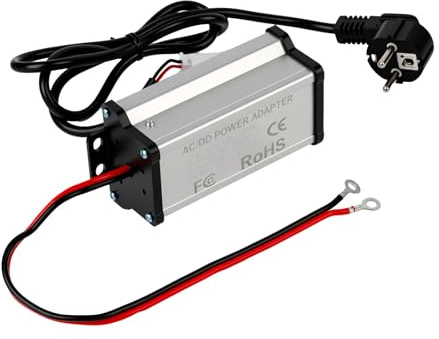 Spannungswandler 230V auf 12V, 230V-auf-12V-Netzteiladapter Transformator Stromwandler für 5kW 8kW Diesel-Luftheizung, für Caravan Wohnmobil Garage, mit Überhitzungsschutz