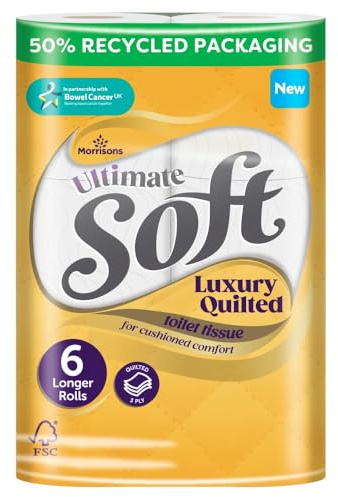 Morrisons Premium Toilet Rols 6 = 9 Rolls