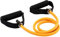 Rubber Resistance Band Tube Cord Fitness Home Gym Exercise Training with Handles (YELLOW)