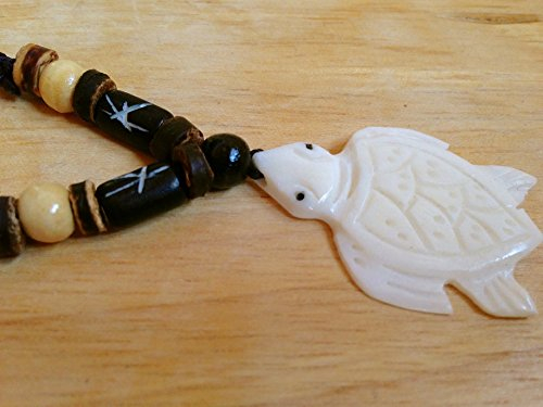 Antikas - Kette der Maori-Surfer, Halskette, Schildkröte handgeschnitzt