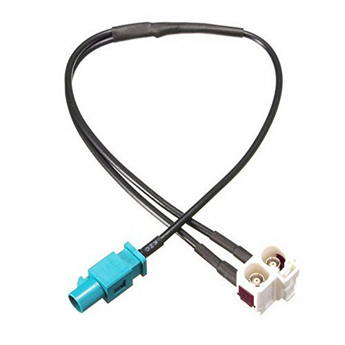 VIGORFLYRUN PARTS LTD Car Radio Stereo Aerial Antenna Adapter Lead Cable Car Radio Amplifier Cable Adapter