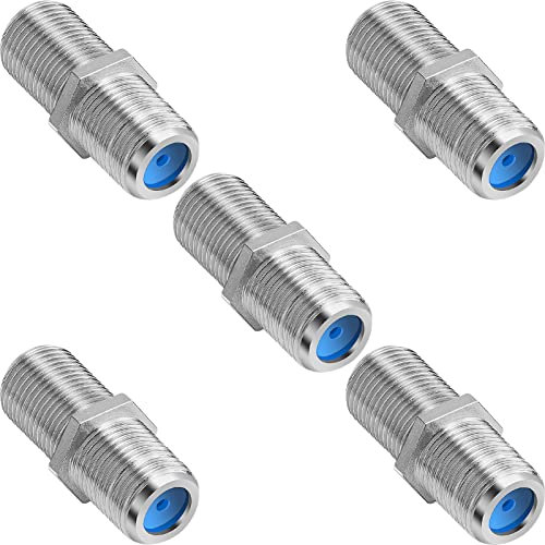 SAISN F81 Conector de Empalme de Alta frecuencia 3 GHz Hembra a Hembra Tipo F Cable coaxial Adaptador de extensión acoplador