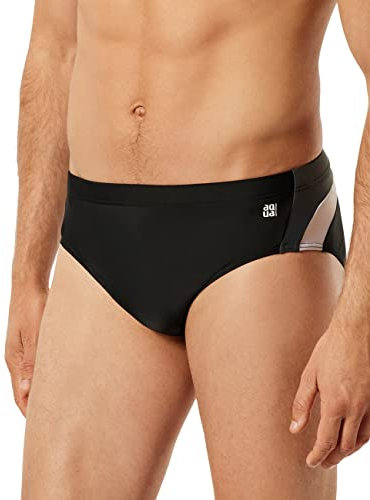 Schiesser Herren Slip Badehose, Schwarz, XXL EU