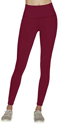 Skechers Women's Go Walk HW Legging, Raspberry, Small