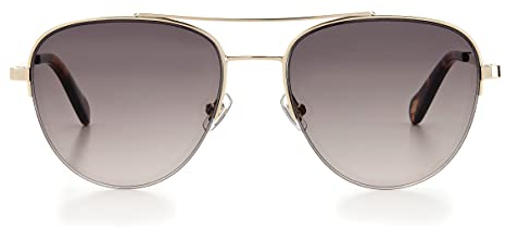 Fossil Unisex Fos 2106/g/s Sunglasses, J5G/HA Gold, 54