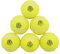 Mozi Sports Cricket-Tennisbälle, schwere Gummi-Tennisbälle für Cricket-Spiel, Gewicht 120 g, Gelb