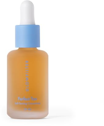 Selbstbräunungskonzentrat in Tropfen für eine natürliche Bräune mit Aloe Vera – Bräunungsbeschleuniger, feuchtigkeitsspendend und vegan - 30 ml, Self-Tanning Concentrate – Glowfilter by Marta Lozano