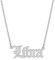 South Coast Jewellery Libra Zodiac Horoscope Birth Star Sign Necklace Gold Stainless Steel