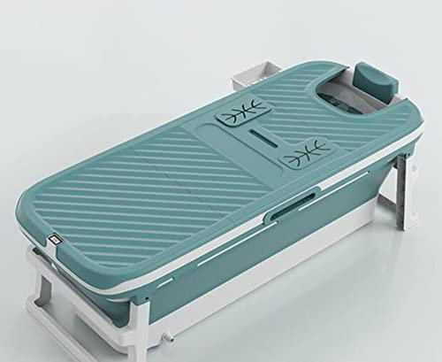 WRMIGN Plegable Bañera Adulto Universal Material Plastico Cubo De Baño Piscina para Plegable para Un Fácil Almacenamiento